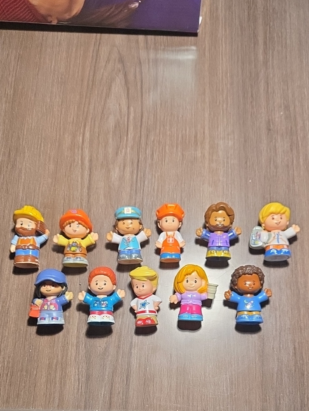 Fisher-Price Little People Colorful Character Set -11 Multicolor Figures.